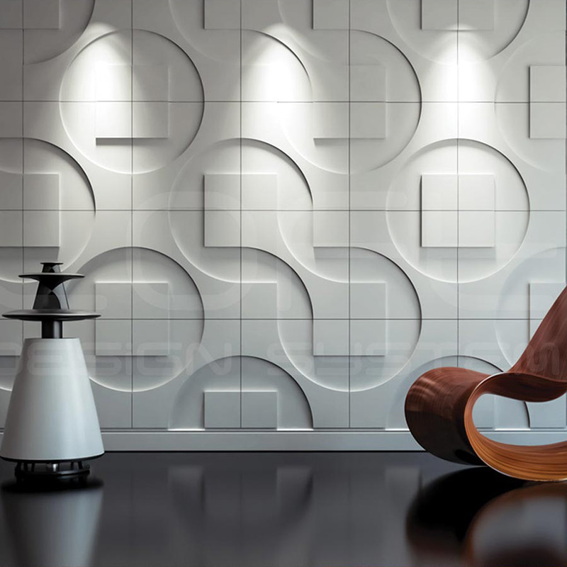 Pared 3d vægpaneler tapet vægbelægninger til boligindretning Indendørs panel De Pvc Moderne Geometrisk Villa