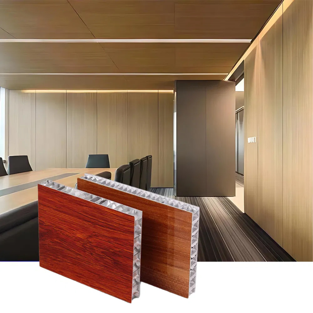 18 mm aluminium bikagepaneler til skabe og køkkendøre Aluminium bikagepaneler Fabrik