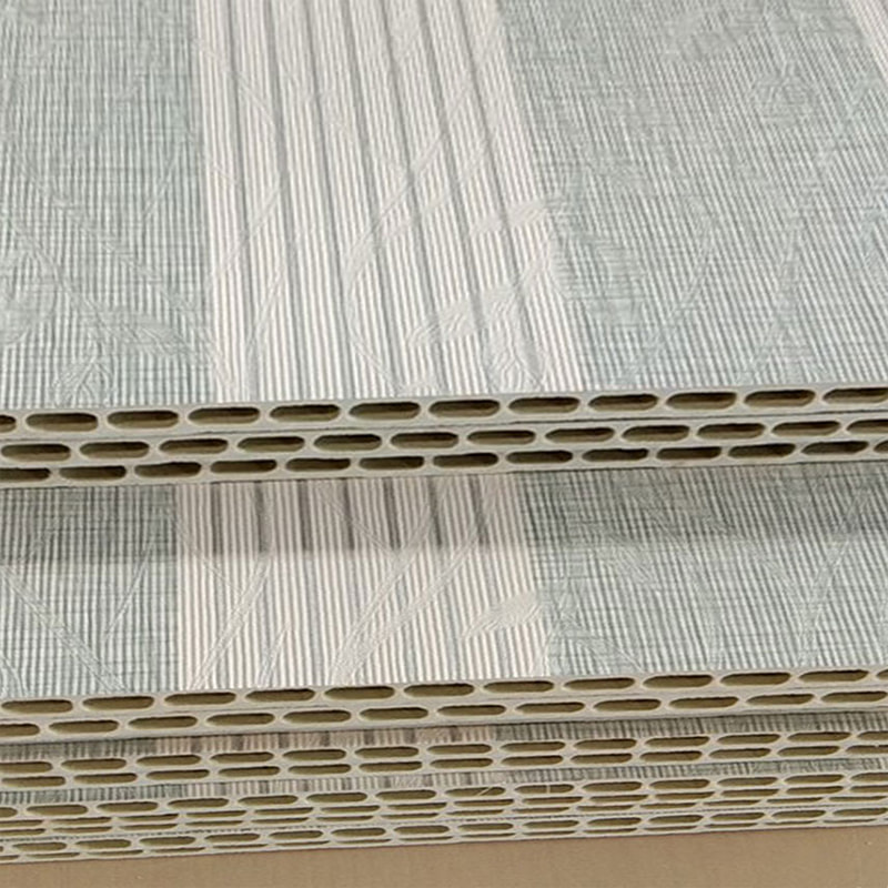 Moderne Integreret Bambus Træfiber PVC Vægpanel til TV Baggrund Hård Pakke Vægpanel til indvendigt loft til hotelbrug