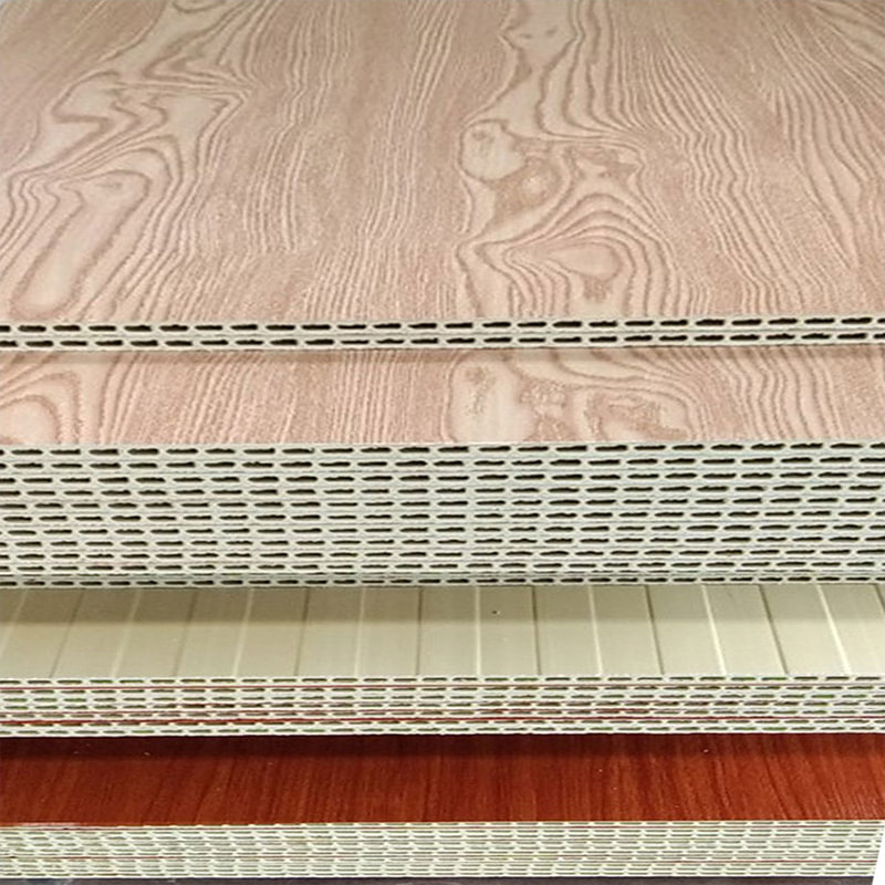 Moderne Integreret Bambus Træfiber PVC Vægpanel til TV Baggrund Hård Pakke Vægpanel til indvendigt loft til hotelbrug