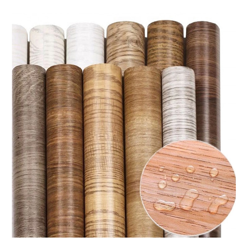 Gylden varmstempling marmor varmeoverførselsfilm PVC møbeldekorationsfilm Vakuumpressefolie til dør til vægpanel WPC UV-plade