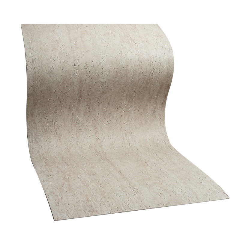 Brandsikker flisefiner imiteret interiør Bøjelig blød vægbeklædning Travertin Kunstig Fleksibel blød stenvægpaneler