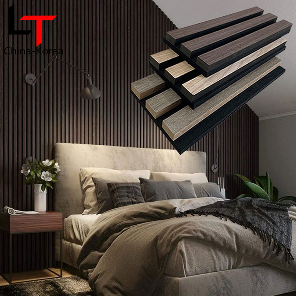 WPC akustiske vægpaneler