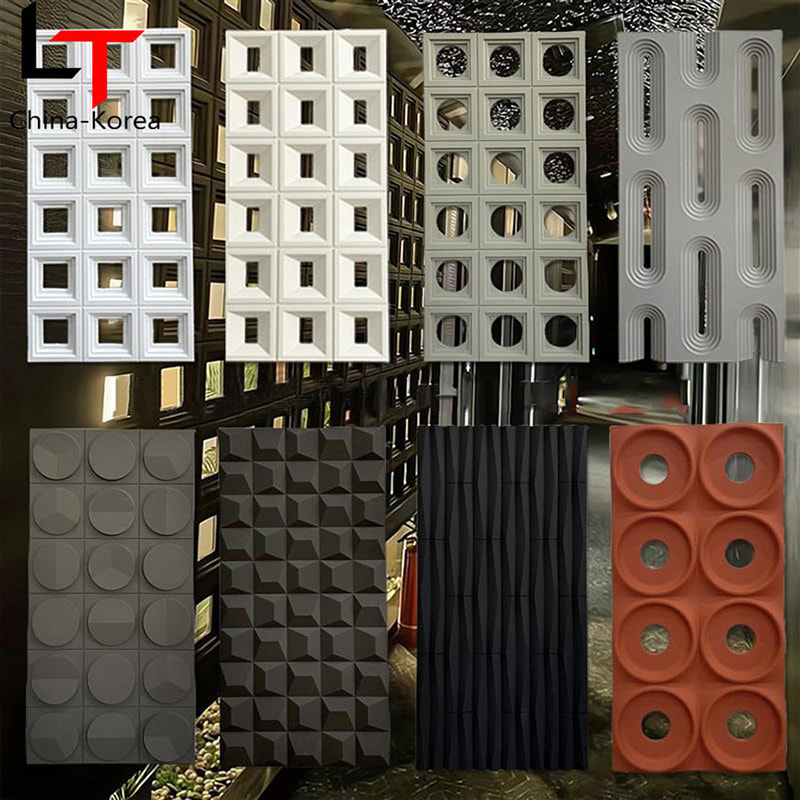 Vandtæt Udendørs PU Faux Stone Flise Solid Overflade Sten Udvendig vægpanel Fleksibel beklædning Kunstig sten til væg